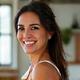 Maria G., an energetic woman in her late 30s